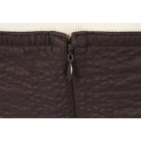 🍍J. CREW Brown Textured Fit & Flare Strapless Summer Dress - Picture 5 of 7